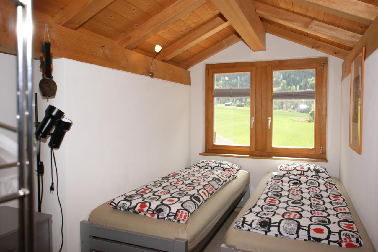 Ferienwohnung Gotschnablick Klosters-Serneus Exterior foto