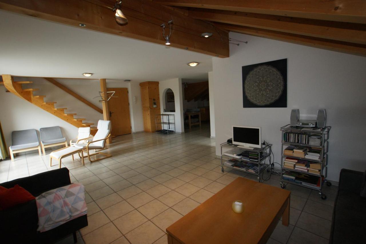 Ferienwohnung Gotschnablick Klosters-Serneus Exterior foto